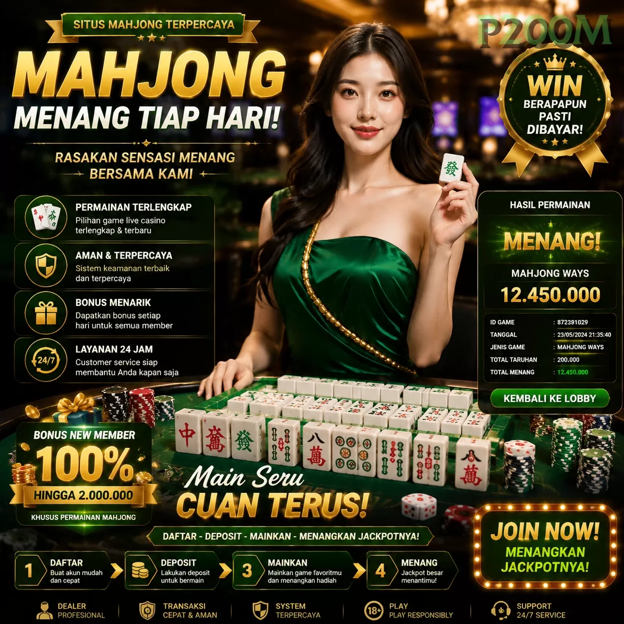 Unduh p200m apk Versi Terbaru